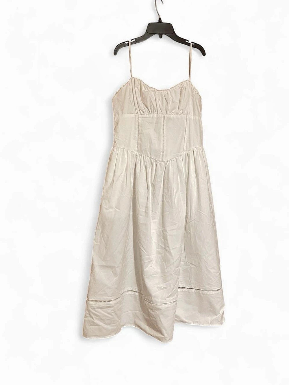 A New Day Midi Dress in White Size Large NWT
